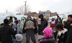 اجرای برنامه های فرهنگی در کمپ های اسکان اضطراری