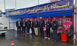 ایستگاه های راهنمای مسافر شهرداری خوی آماده خدمات رسانی به مسافران نوروزی
