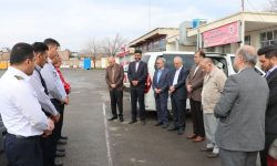 دیدار با نوروزکاران شهرستان خوی در اولین ساعات سال ۱۴۰۲