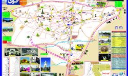 انتشار نقشه گردشگری شهر خوی