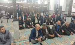 همزمان با ماه مبارک رمضان  حضور اعضای شورای اسلامی شهر و شهردار خوی در مسجد امام سجاد محله قاضی