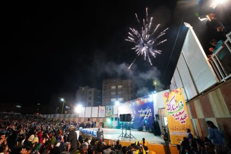 جشن عیدسعید فطر در شهر خوی برگزار شد