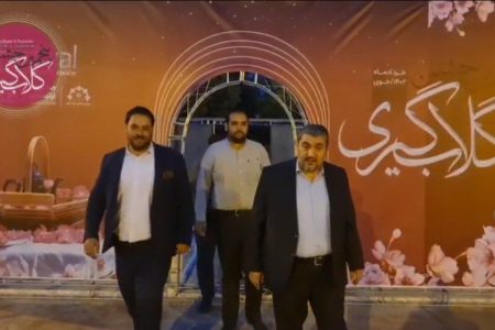 بازدید اعضای شورای اسلامی شهر و شهردار خوی از روند آماده‌سازی پنجمین جشن گلاب‌گیری