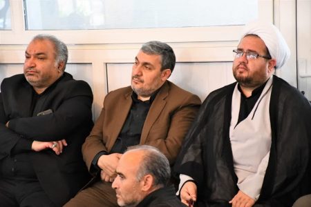 حضور اعضای شورای اسلامی شهر و شهردار خوی در مراسم ارتحال امام خمینی (ره)