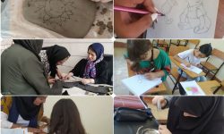 برگزاری کلاسهای آموزشی هنری در مجموعه فرهنگی ورزشی بانوان شهرداری خوی