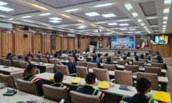 آئین تکریم و معارفه رئیس زندان شهرستان خوی