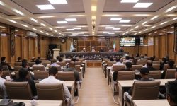 مراسم عزاداری دهه اول محرم شورای اسلامی شهر و شهرداری خوی برگزار شد