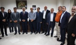 دیدار رئیس و اعضای اتاق بازرگانی و صنایع استان وان ترکیه از بیمارستان های خوی