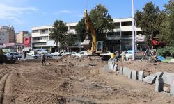 استمرار عملیات اصلاح هندسی میدان ولیعصر (عج)
