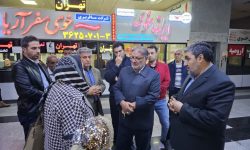 مسئولین شهری از پایانه مسافربری شهید درستی بازدید کردند