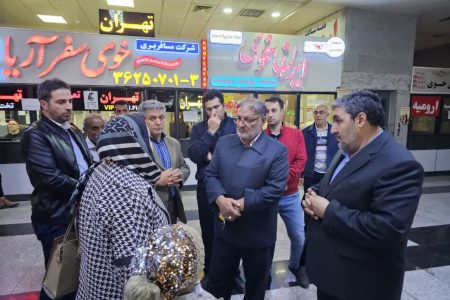 مسئولین شهری از پایانه مسافربری شهید درستی بازدید کردند
