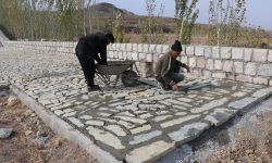 استمرار کف سازی فاز دو داغ باغی (باغ دلگشا)