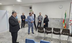 بازدید فرماندار به همراه شهردار خوی از مرکز پایگاه انتقال خون این شهرستان