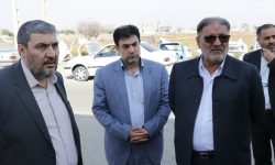 بازدید فرماندار، رئیس شورای اسلامی شهر و شهردار خوی از مناطق مختلف شهر