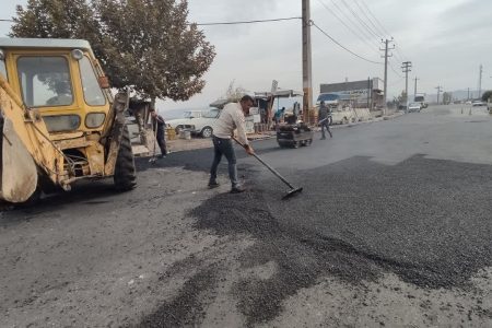 اجرای عملیات لکه گیری آسفالت در میدان سیدالشهدا(ع)(هواشناسی)