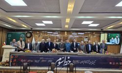 آیین رونمایی از آثار خوشنویسی محمدباقر جعفرزاده بیلواری و شب شعر و موسیقی در خوی برگزار شد