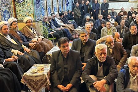 مراسم بزرگداشت حجت‌الاسلام شکوری در تهران