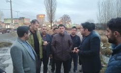 بازدید اعضای کمیسیون عمران و شهرسازی شورای شهر از کمربندی شهید سیستانی زاده