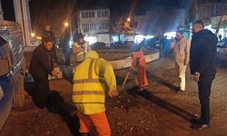 حضور پاکبنان در محل حادثه شهری جهت تنظیف