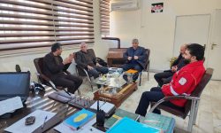 حضور کارشناسان دفتر امور شهری و شوراهای استانداری آذر بایجان غربی در سازمان آتش نشانی خوی