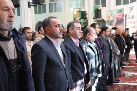 مراسم گرامیداشت ۹ دی در شهر خوی با حضور مردم ولایتمدار