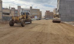 آغاز عملیات زیرسازی و آماده سازی کوچه منتهی به خیابان شهید رزمجو
