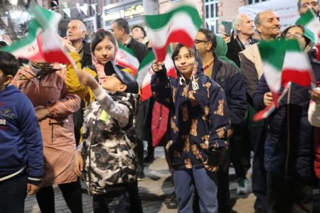 جشن پیروزی انقلاب اسلامی ایران در شهر خوی