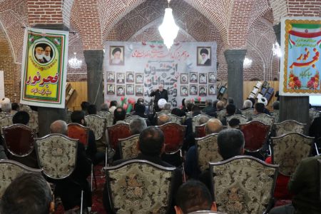 برگزاری مراسم بزرگداشت شهدای انقلاب شهرستان خوی