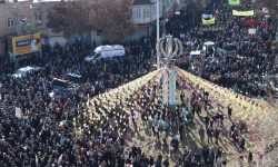 خروش انقلابی مردم شهرستان خوی در راهپیمایی ۲۲ بهمن