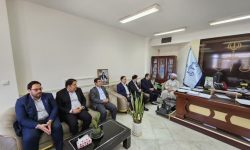 اعضای شورای اسلامی شهر و شهردار خوی با دادستان عمومی و انقلاب شهرستان خوی دیدار کردند