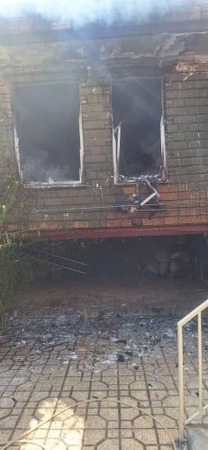 آتش نشانی خوی منزل مسکونی را اطفاء حریق کردند