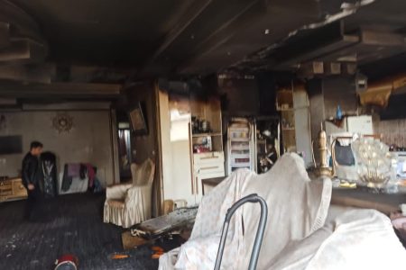 آتش نشانان خویی، ناجی خانواده ۶ نفره در عید فطر شدند