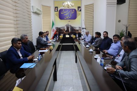 برگزاری جلسه کمیسیون تلفیقی عمران، خدمات شهری و حقوقی شورای اسلامی شهر خوی