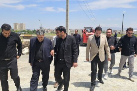 شهردار خوی از پروژه احیای باغ تاریخی دلگشا بازدید کرد