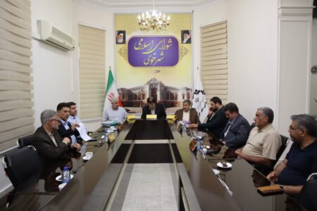 برگزاری جلسه شورای اسلامی شهر خوی