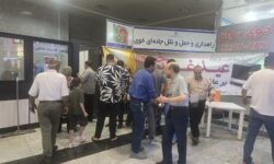 برپایی ایستگاه صلواتی در پایانه مسافربری بین المللی شهید درستی شهرداری خوی