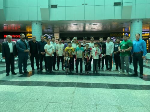 استقبال از مدال آوران خوی