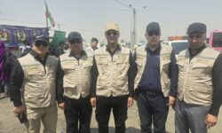 بازدید رئیس قرارگاه حمل و نقل مرزی اربعین کشور از ناوگان اتوبوسرانی شهرداری خوی