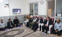 دیدار مسئولان شهری با آتش نشانان خوی