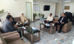دیدار دبیر و اعضای ستاد امر به معروف و نهی از منکر استان آذربایجان غربی با شهردار خوی