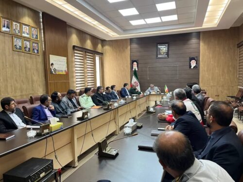 جلسه پدافند غیرعامل شهرستان خوی