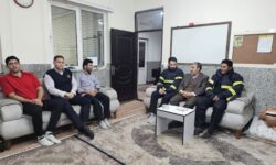 بازدید سرزده شهردار خوی از ایستگاه آتش نشانی شماره یک شهید علی قانع