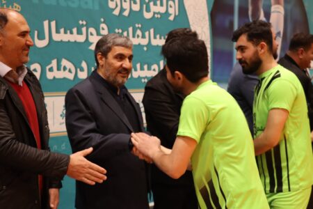 پایان اولین دوره مسابقات فوتسال هیات مذهبی شهر خوی