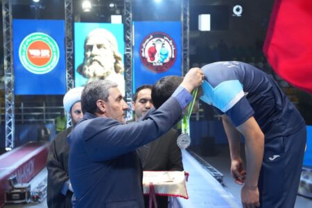 اختتامیه باشکوه نخستین دوره مسابقات بین‌المللی بوکس خوی