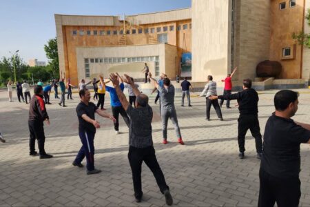 استقبال بی‌نظیر از ورزش صبحگاهی در پارک‌های خوی