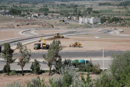 تفرجگاه کوهستانی خاتون، با شتابی چشمگیر در حال تکمیل است