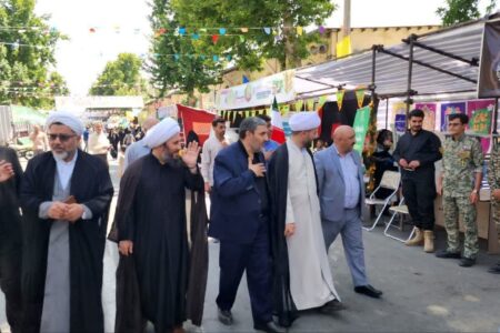 مسئولان شهرستانی از مواکب دایر شده در خیابان مصلی بازدید کردند