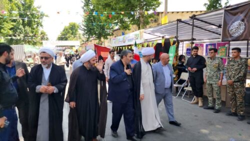 بازدید مسئولین از مواکب عید غدیر