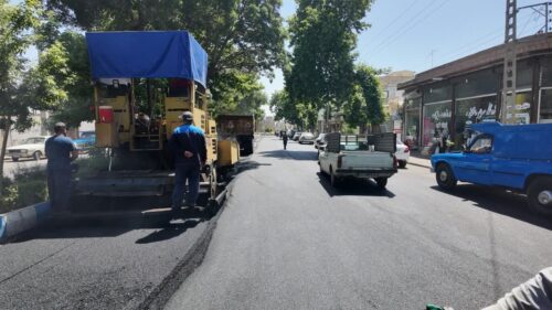 نهضت آسفالت ریزی