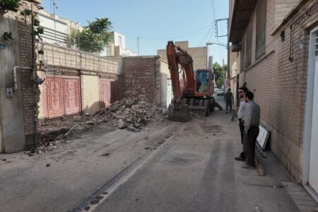 دومین پلاک در کوچه مدرس مسیرگشایی شد